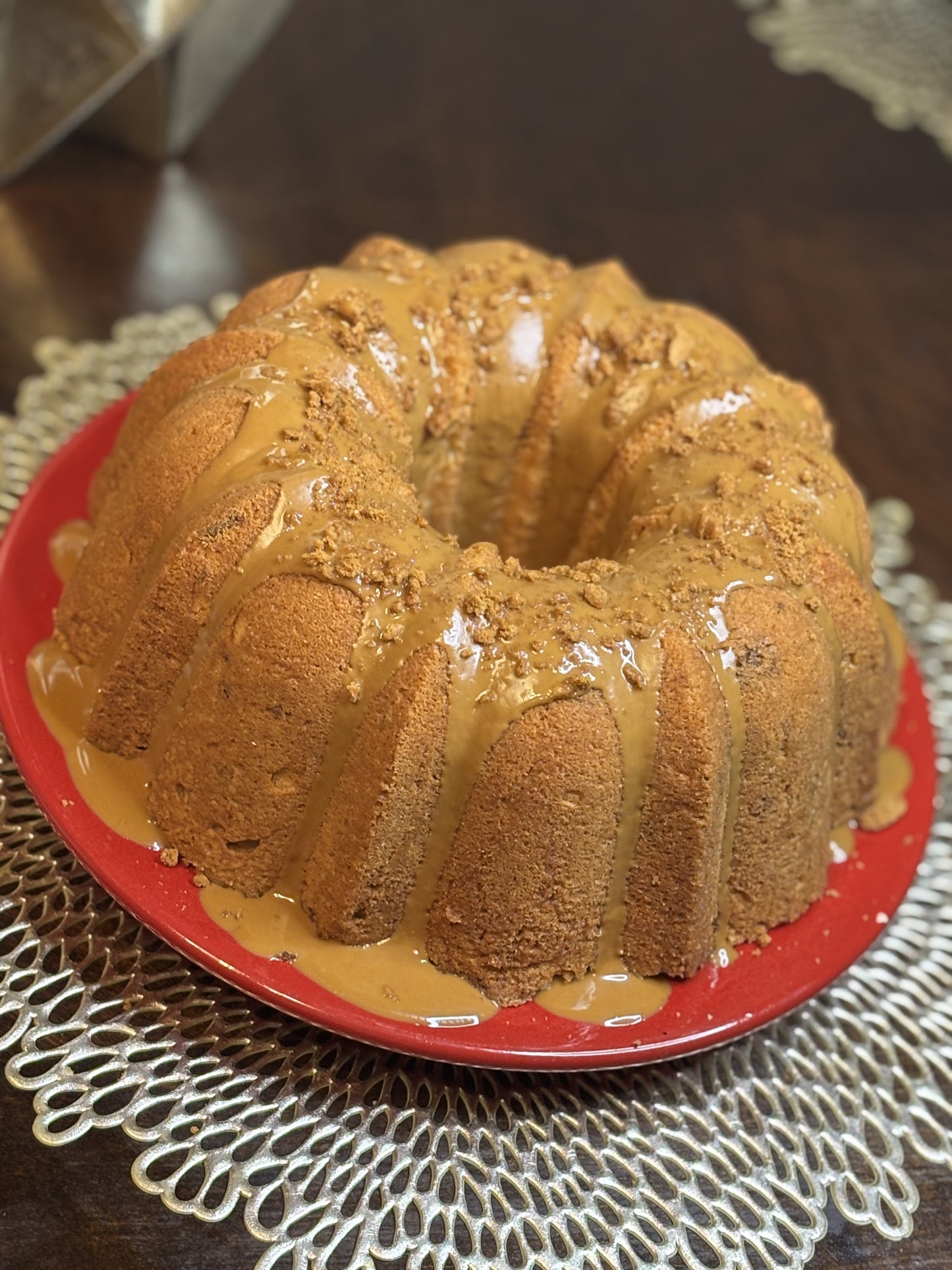 Biscoff pound cake