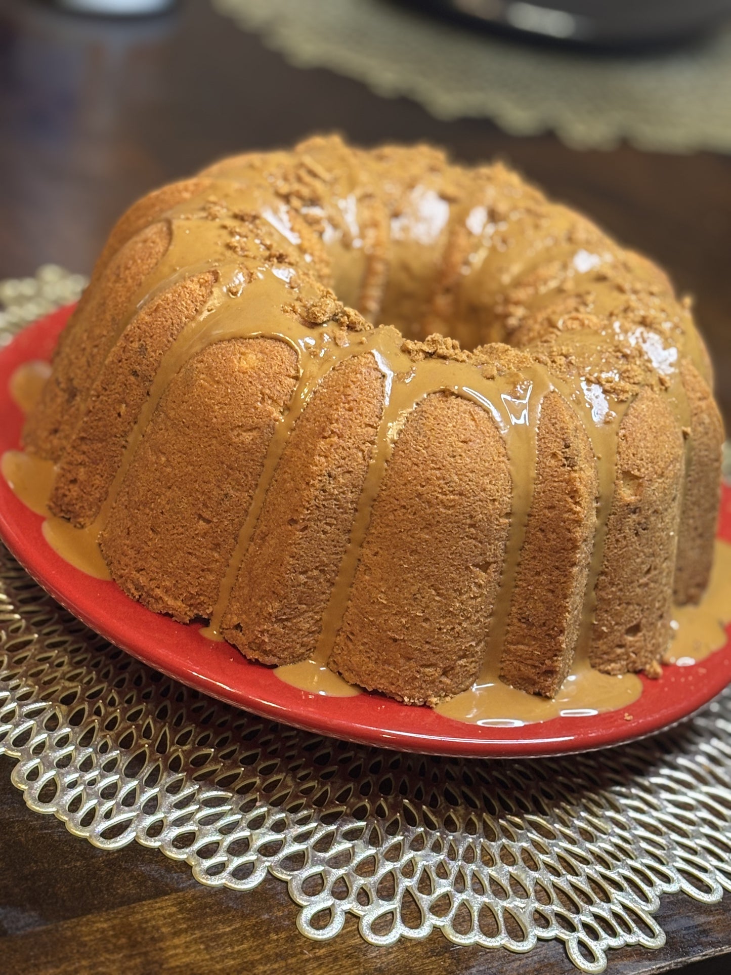 Biscoff pound cake